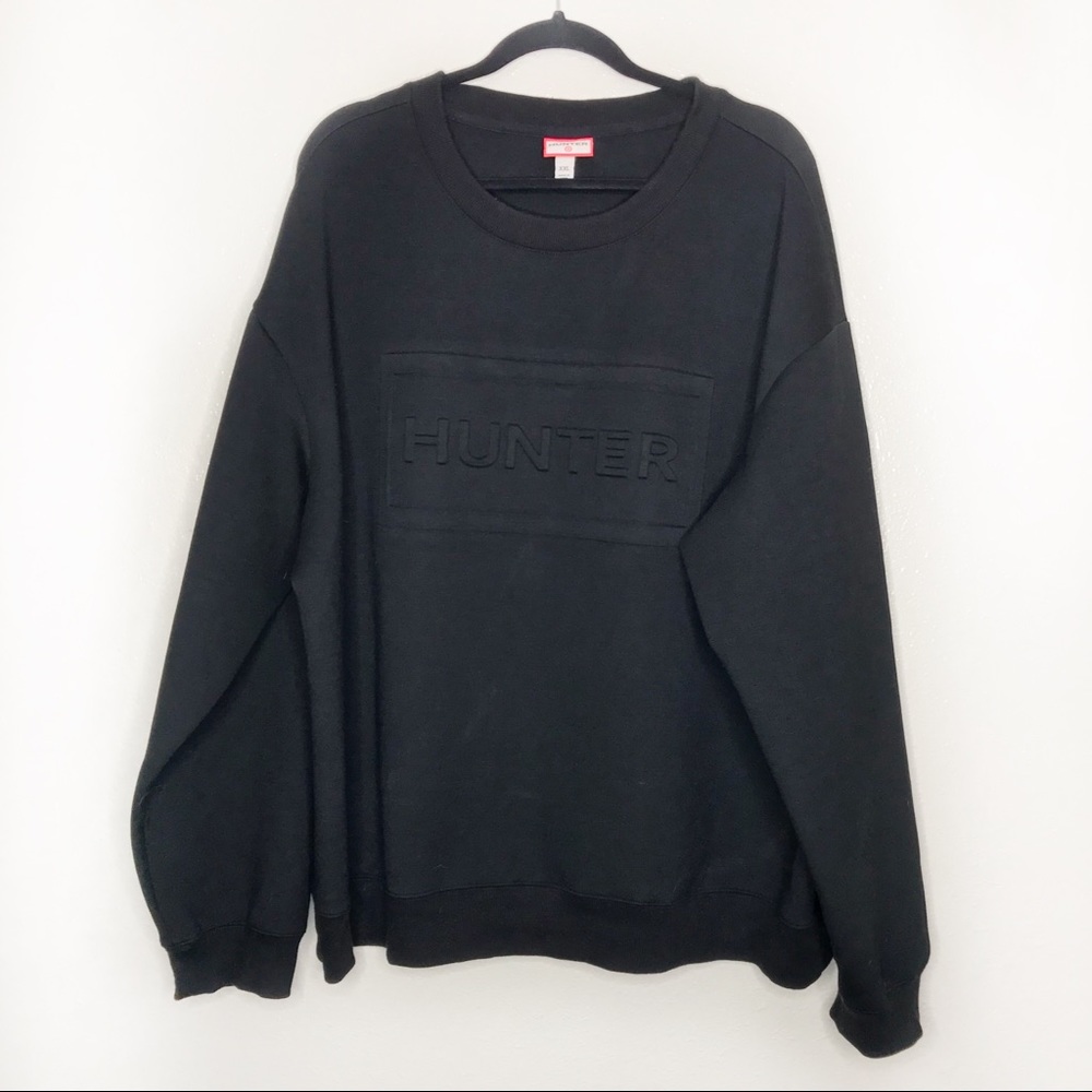 Hunter for Target Black Pullover Crewneck Sweater